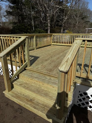Deck & Patio Installation for BP Home Improvement in Cumberland, RI