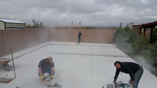 Cutting and Coring for DeLeon's Concrete in Odessa, TX