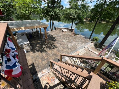 Landscape Installation for Mayfield Landscaping in Staunton, IL