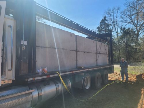 Septic Tank Installation for Manny's Septic Repair in Cherokee County, TX