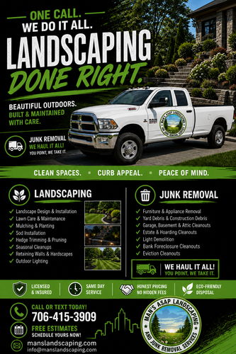  for Man's Asap Landscaping and Handyman Services LLC in Lagrange, GA