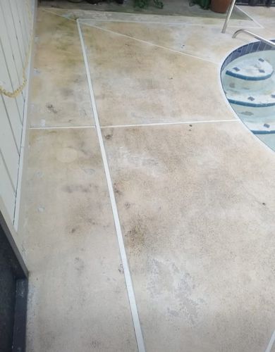Pool deck resurfacing for American Acrylic Concrete Coatings in Longwood, FL