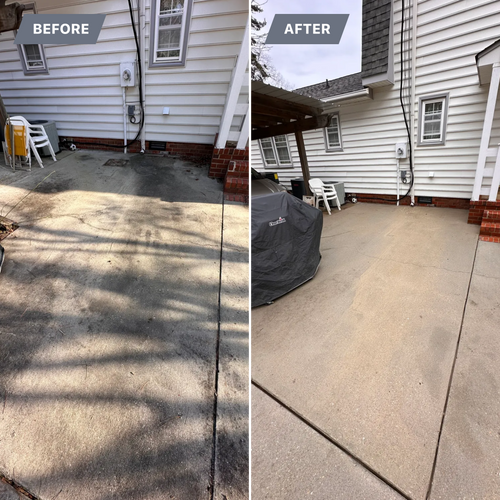 Driveway Cleaning for LeafTide Solutions in Richmond, VA