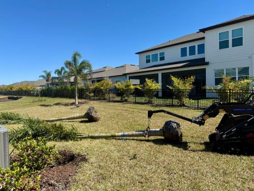 Excavation for Shoreside Property Services in Apollo Beach, FL