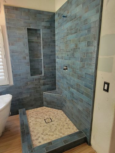 Bathroom Renovation for Dave Walter Flooring in Santa Clarita, CA