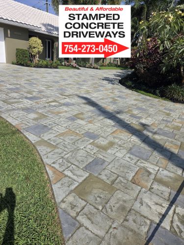 Patio Design & Installation for Beautiful and Affordable Stamped Concrete by Castilla Concrete Finish Design Corp in Sunrise, FL