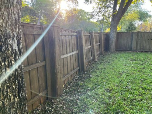 Fence Installation for JSL Woodworks and Contracting in Midlothian, TX