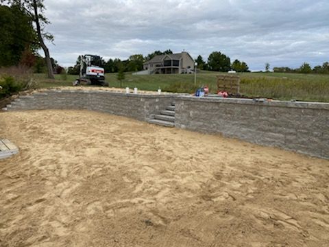 Landscape Installation for Mayfield Landscaping in Staunton, IL