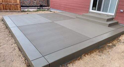 Concrete Slab Construction for B&M Concrete LLC in Longmont, CO
