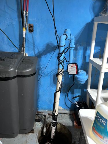 Sump Pump Installs for Dutton Plumbing, Inc. in Whiteland, IN