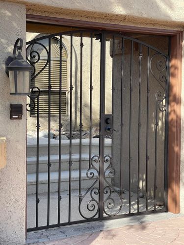 Gate Installation for All-Diaz Welding in Fort Mohave, AZ