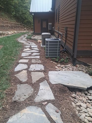 Mulch Installation for Rescue Grading & Landscaping in Marietta, SC