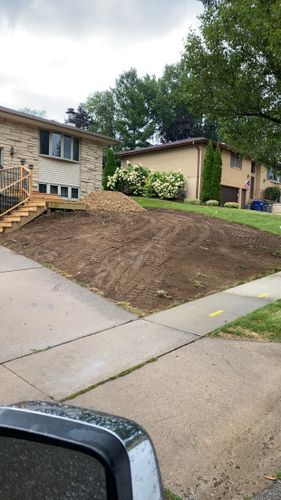 Driveway Install for TDC Excavating in Dubuque, IA