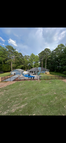 Backyard Remodel for E&T Outdoor Pros in LaGrange, GA