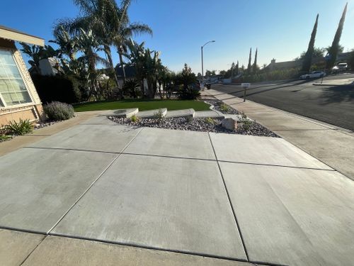 Concrete for Aidan Jade Landscaping in Riverside County, CA