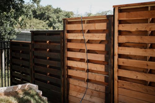 Fence Staining for Ansley Staining and Exterior Works in New Braunfels, TX