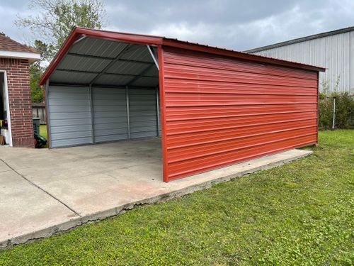 Garages for Metal Structures in Huntington, TX