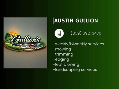All Photos for Gullion’s Lawn and Landscaping in DeMossville, KY