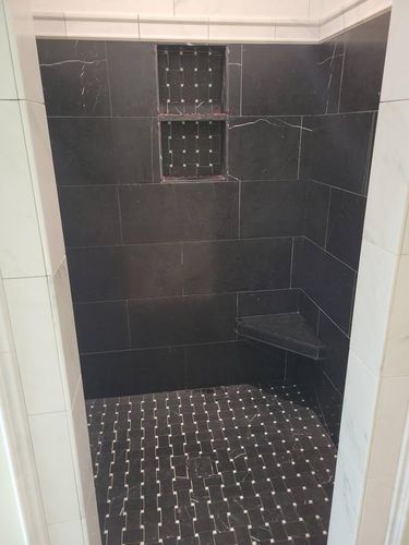 Bathroom Tiling for Goldberg Tile & Stoneworks in Belfair, WA