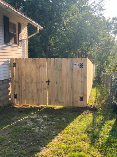 Gate Installation for Good Ole Boys Fence LLC in Midland, OH