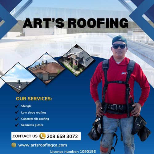  for Art’s Roofing Inc in Stockton, CA