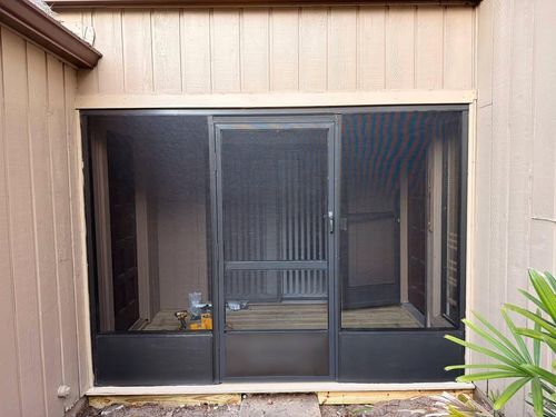 Screen Enclosure Installation for SG Outdoor Solutions in Deltona, FL