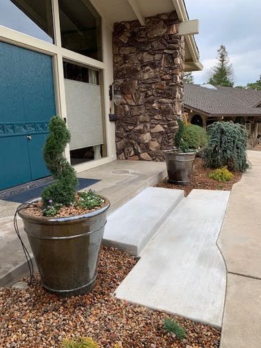 Concrete Patios and Walkways for Blue Water Landscape Services in El Dorado Hills, CA
