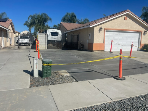 Concrete Slab Construction for David Cordrey Concrete Construction in Hemet, CA