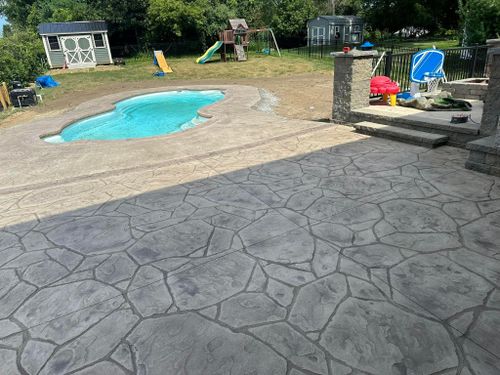 Patio Design and Construction for Big Al’s Landscaping and Concrete LLC in Albany, NY