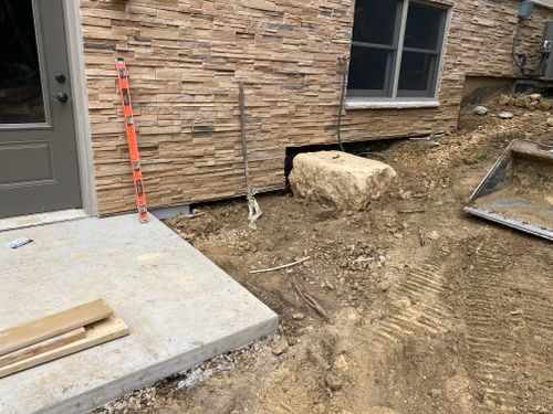 Driveway Install for TDC Excavating in Dubuque, IA