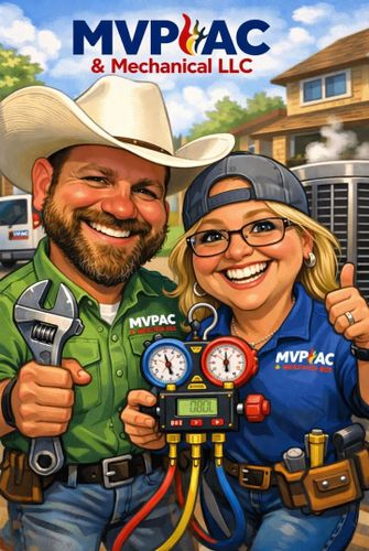 Residential HVAC Installation for MVP A/C & Mechanical LLC in Magnolia, TX