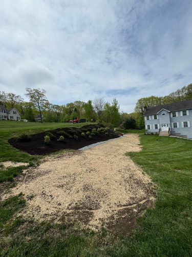 Excavation for CS Property Maintenance in Middlebury, CT