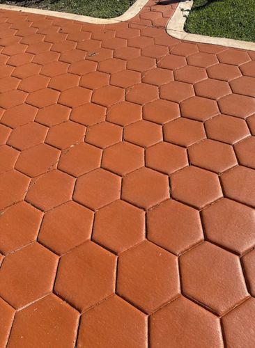 Brick Pavers Installation for Beautiful and Affordable Stamped Concrete by Castilla Concrete Finish Design Corp in Sunrise, FL