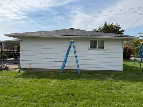 Residential Gutter Cleaning for Eaglewood Gutter's in Mead, WA