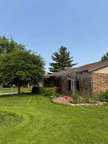 Landscape Installation for Miller Property Improvements in Dayton, OH