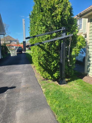 Basketball Hoop Installation for Fence Medic in Arlington Heights, IL