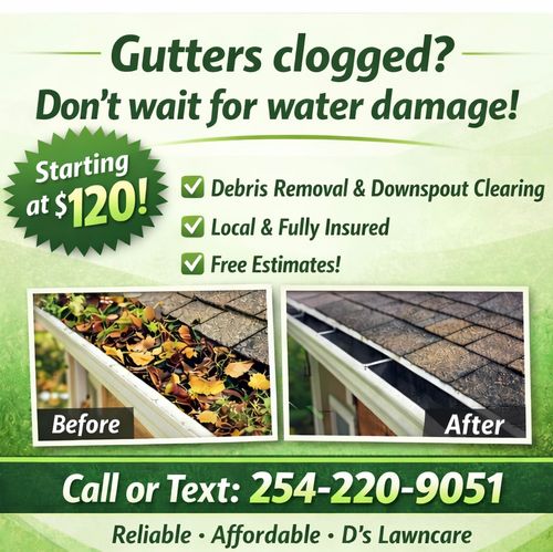  for D’s Lawncare in Killeen, TX