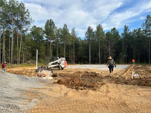 Sidewalk Installation for Kerley's Concrete in Lancaster, SC