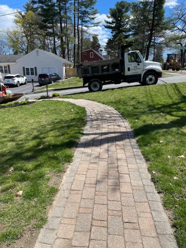 Walkway Installation for Tk Construction in Gloucester, MA