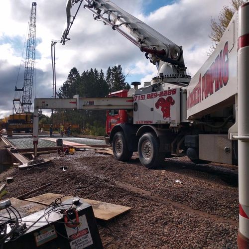 Residential Concrete Pumping for Ram Concrete Pumping in Thorp, WI