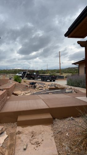 Concrete Installation for GB Concrete & Landscapes in Grand Junction, CO