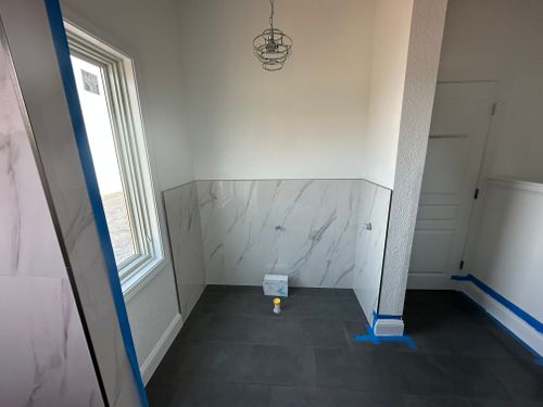 Bathroom Renovation for Salt Side Construction in The Outer Banks, NC