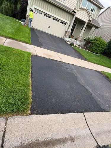 Concrete Driveway & Aprons for Outdoor Dynamics LLC in Sherburne County, MN