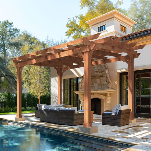 Decks, Pergolas for Champs Construction in Dallas, TX