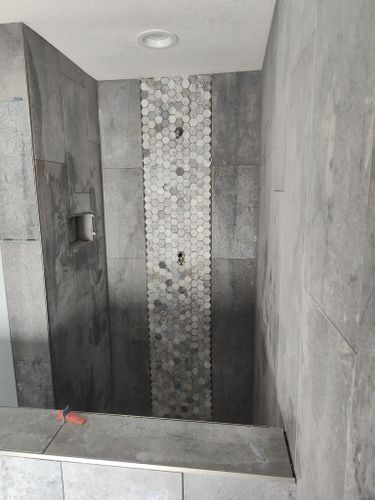 Bathroom Tiling for Brennan Custom Tiling, flooring and more in Gainesville, FL