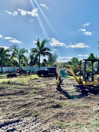 Land Grading for Shoreside Property Services in Apollo Beach, FL