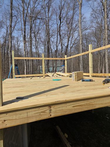 Deck Construction for  AAA Maintenance and Handyman Services in Sterling, CT