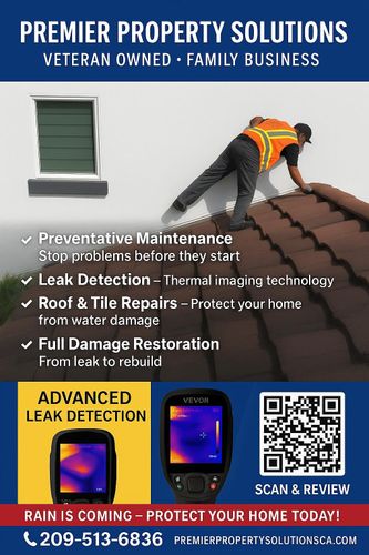 Leak Detection & Remediation for Premier Property Solutions in Modesto, CA