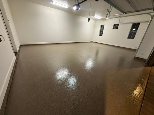 Epoxy Garage Coatings for PRYME EPOXY LLC in Mayer, AZ