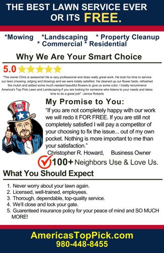 Other Lawn Maintenance for America's Top Pick Lawn & Landscaping in Gastonia, NC